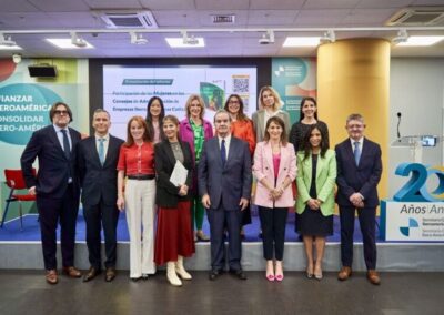 Presentación del informe «Mujeres en la dirección empresarial, análisis de empresas cotizadas iberoamericanas», promovido por (SEGIB)