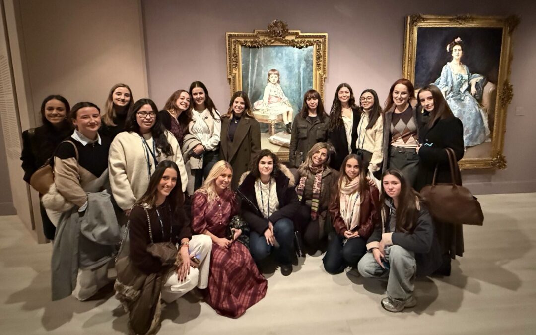 Visita de las Chicas Imparables a Fundación Mapfre